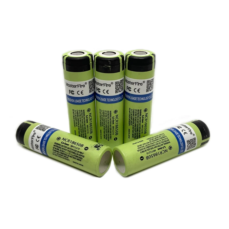 MasterFire Original NCR18650B 3.7V 3400mah 18650 Rechargeable Lithium Battery Flashlights Laptops Batteries Cell For Panasonic
MasterFire Original NCR18650B 3.7V 3400mah 18650 Rechargeable Lithium Battery Flashlights Laptops Batteries Cell For Panasonic