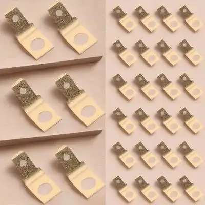 100Pcs Brass Male Spade Connectors Non-Insulated Crimp Terminals for Automotive Industrial Electrical Wiring Quick Disconnect
100Pcs Brass Male Spade Connectors Non-Insulated Crimp Terminals for Automotive Industrial Electrical Wiring Quick Disconnect