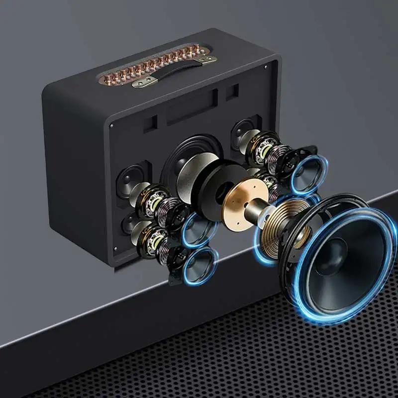 Professional Outdoor Party Karaoke Speaker With High Quality Sound RGB LED Lighting AUX Communication Microphone Included
Professional Outdoor Party Karaoke Speaker With High Quality Sound RGB LED Lighting AUX Communication Microphone Included