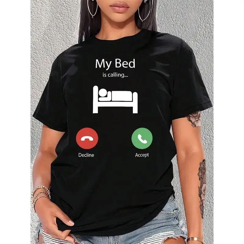 My Bed Is Calling T-Shirt Funny Lazy Graphic Tee Oversized Unisex Casual Top for Homewear, Sleep Lovers or Gift Idea S-3XL
My Bed Is Calling T-Shirt Funny Lazy Graphic Tee Oversized Unisex Casual Top for Homewear, Sleep Lovers or Gift Idea S-3XL