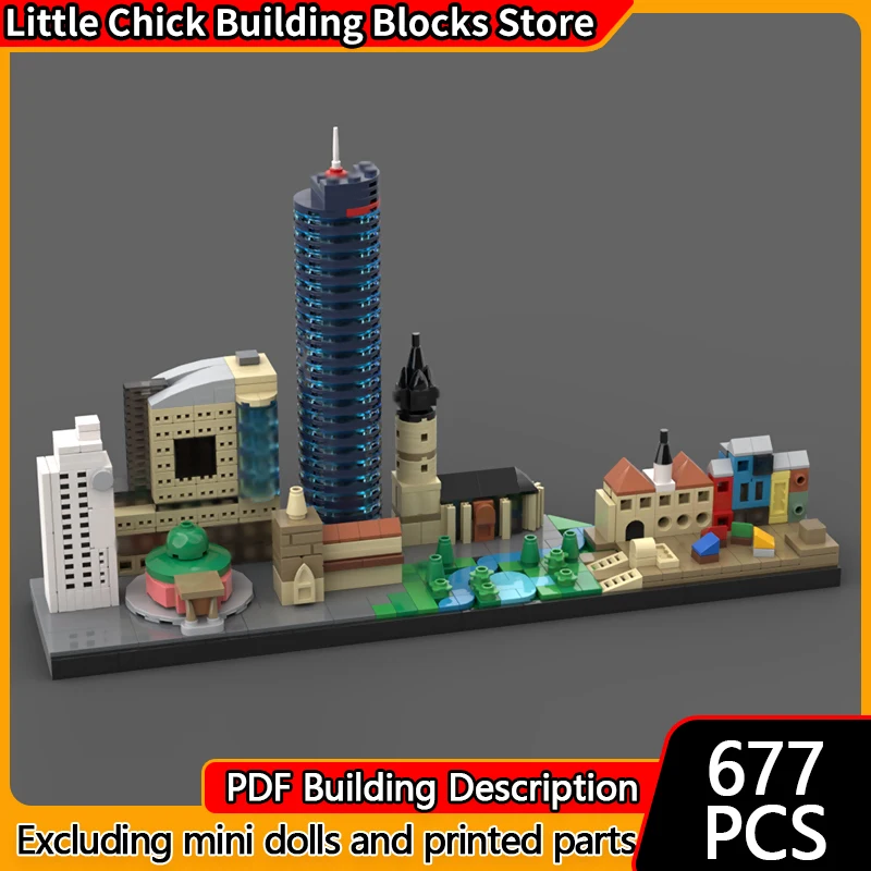 Модель City Street View MOC, строительные кирпичи, город Jena Skyline, модульная технология, детские праздничные подарки, сборные игрушки, костюм
Модель City Street View MOC, строительные кирпичи, город Jena Skyline, модульная технология, детские праздничные подарки, сборные игрушки, костюм