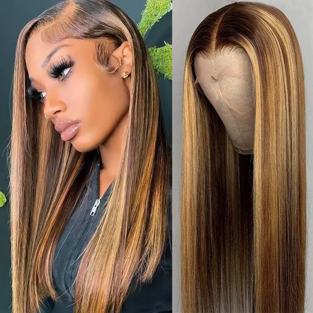 200 Density Highlight 13X6 Lace Frontal Wig Human Hair 52Inch Bone Straight Brazilian HD Lace Frontal Wigs For Women Pre Plucked
200 Density Highlight 13X6 Lace Frontal Wig Human Hair 52Inch Bone Straight Brazilian HD Lace Frontal Wigs For Women Pre Plucked