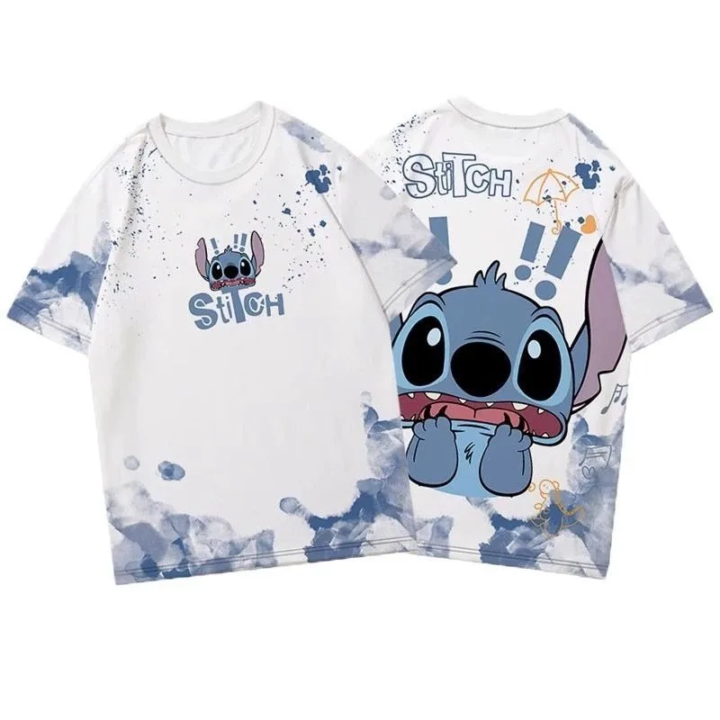 Disney Lilo & Stitch с коротким рукавом унисекс Kawaii мультфильм аниме аксессуары с принтом футболка для пары одежда подарок
Disney Lilo & Stitch с коротким рукавом унисекс Kawaii мультфильм аниме аксессуары с принтом футболка для пары одежда подарок