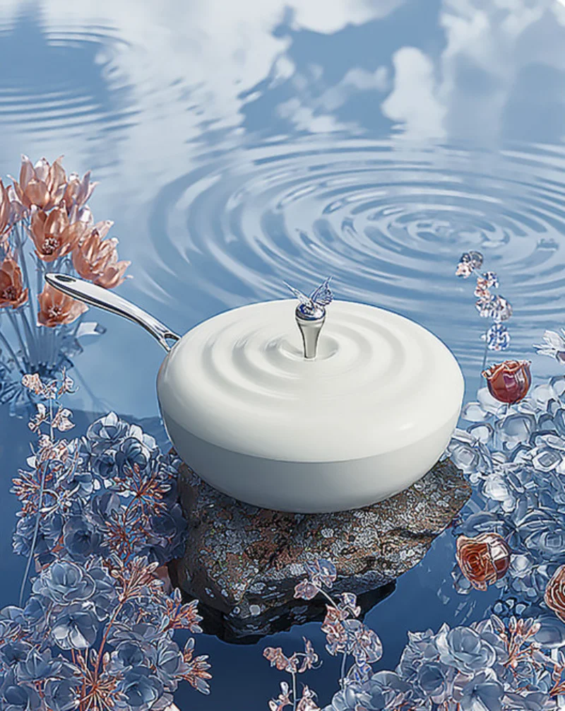 Moonlight White Enamel Pot Frying Pan Non-stick Household Frying Pan Non-stick Pan Gas Cooker Special for Induction Cooker
Moonlight White Enamel Pot Frying Pan Non-stick Household Frying Pan Non-stick Pan Gas Cooker Special for Induction Cooker