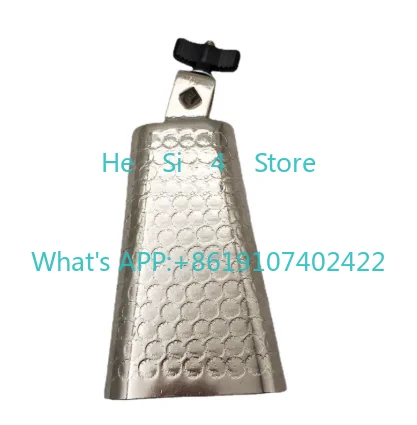 Latin Percussion Cowbell, Hand Hammered Rock Bell for Drum Set, Band Practice and Studio Recording
Latin Percussion Cowbell, Hand Hammered Rock Bell for Drum Set, Band Practice and Studio Recording