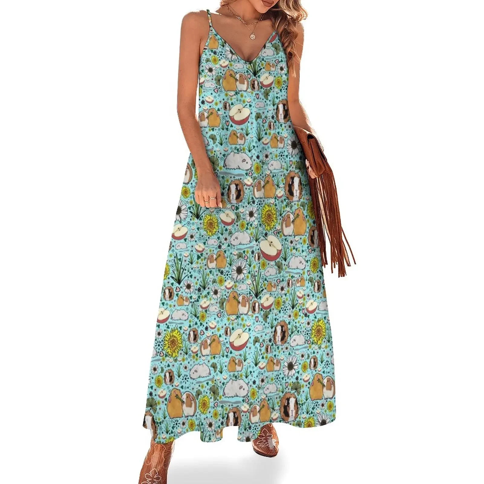 Guinea Pigs in Blue Sleeveless Dress beach outfits for women luxury woman party dress
Guinea Pigs in Blue Sleeveless Dress beach outfits for women luxury woman party dress