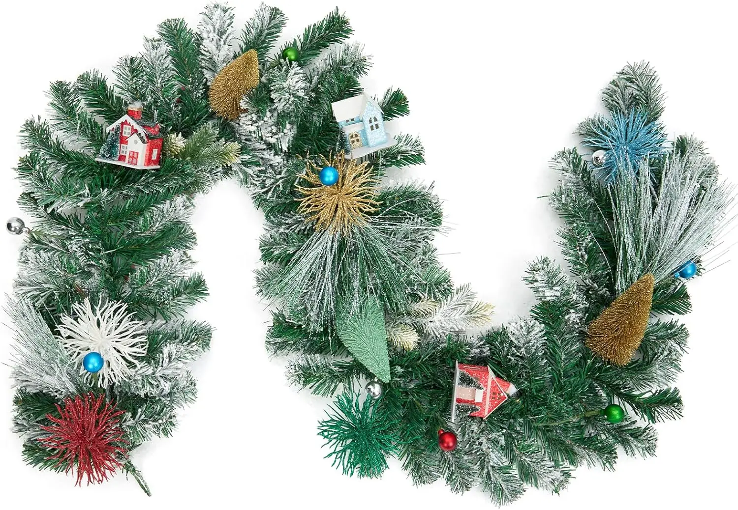 Christmas Garland for Mantle, 6 Ft Realistic Artificial Pine Greenery Garlands for Christmas Holiday Mantle Fireplace Table
Christmas Garland for Mantle, 6 Ft Realistic Artificial Pine Greenery Garlands for Christmas Holiday Mantle Fireplace Table