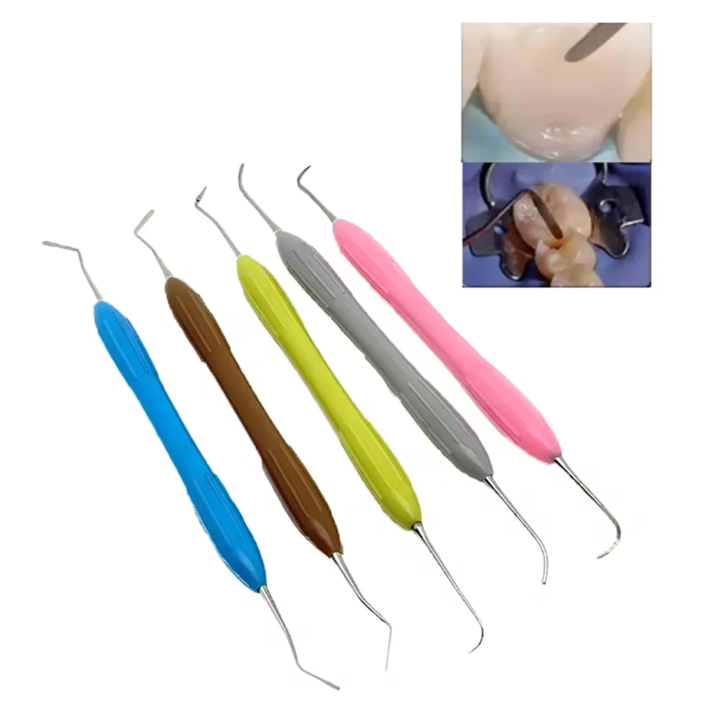 1Pcs Composite Resin Spatula Dental Filler Instrument Silicone Handle for Mixing Restorative Material Tool
1Pcs Composite Resin Spatula Dental Filler Instrument Silicone Handle for Mixing Restorative Material Tool