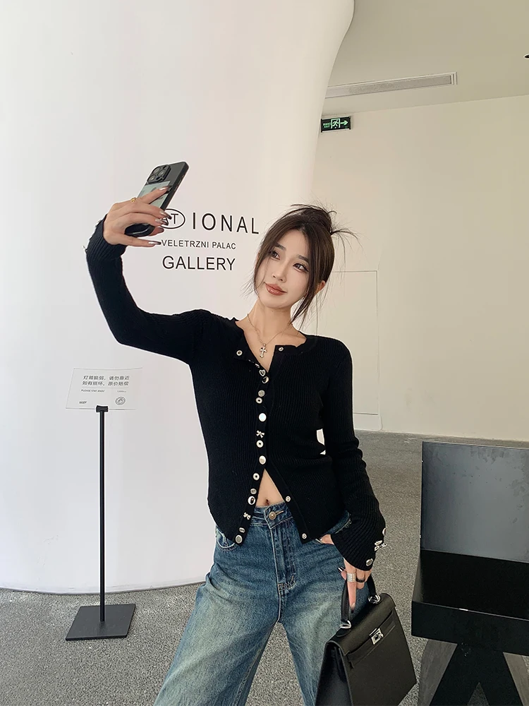 Вязаный топ для похудения с множеством пуговиц, подчеркивающий талию, элегантный, женственный, с длинными рукавами, укороченный, C...
Вязаный топ для похудения с множеством пуговиц, подчеркивающий талию, элегантный, женственный, с длинными рукавами, укороченный, C...