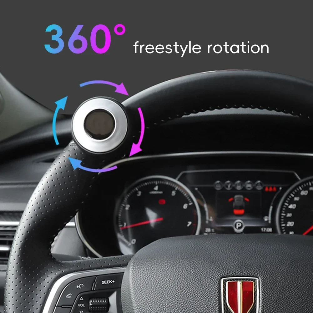 Universal 360° Rotation Car Steering Wheel Booster Turning Spinner Knob Handle Booster Grip Hand Control Protective Ball Part
Universal 360° Rotation Car Steering Wheel Booster Turning Spinner Knob Handle Booster Grip Hand Control Protective Ball Part