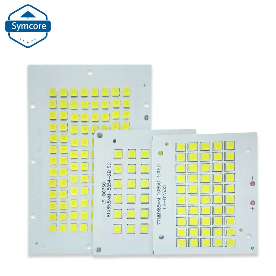 30W 50W 100W 150W LED Chip 100% Full Power White Warm White SMD5054 LED PCB Board For DIY Lighting Source LED Floodlight
30W 50W 100W 150W LED Chip 100% Full Power White Warm White SMD5054 LED PCB Board For DIY Lighting Source LED Floodlight