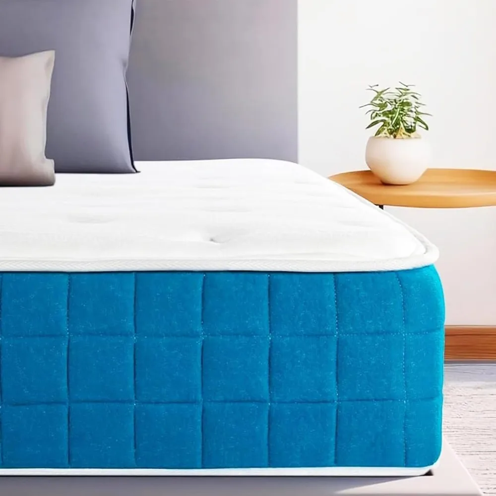 Full Mattress 10 Inch Hybrid Colchones Bed in a Box Firm Gel Memory Foam Mattress with Individually Innerspring Pocket Coils for
Full Mattress 10 Inch Hybrid Colchones Bed in a Box Firm Gel Memory Foam Mattress with Individually Innerspring Pocket Coils for