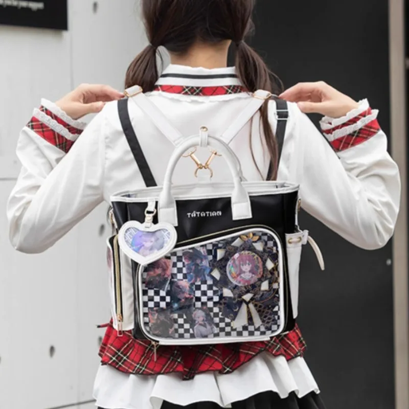 Transparent Ita Bolsos Mujer High Capacity Sac Femme New Multi-function Hand Bag Ladies Crossbody Bags for Women Moda Bolso
Transparent Ita Bolsos Mujer High Capacity Sac Femme New Multi-function Hand Bag Ladies Crossbody Bags for Women Moda Bolso