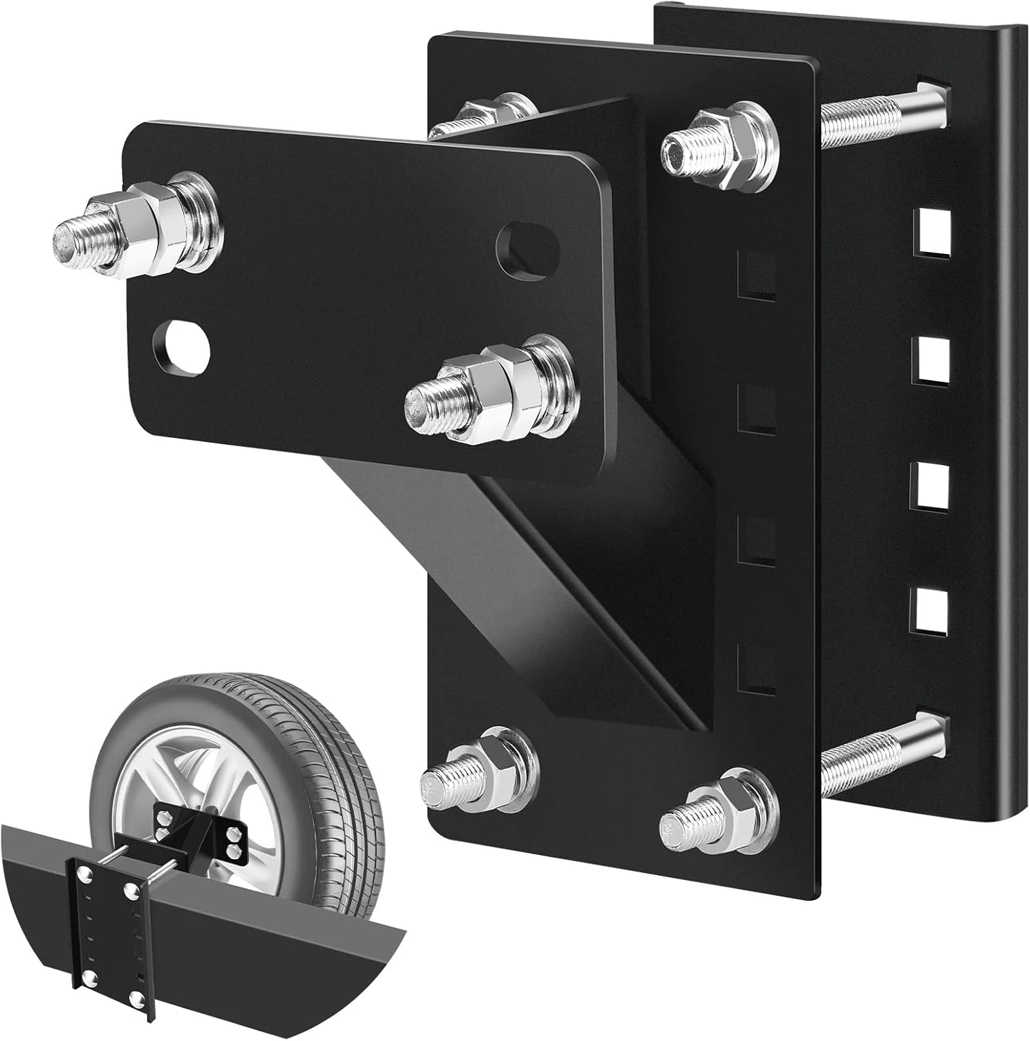 Spare Tire Carrier,Spare Tire Mount Boat Trailer Carrier Bracket,Heavy Duty Lock Holder,Holds up to 150 Lbs
Spare Tire Carrier,Spare Tire Mount Boat Trailer Carrier Bracket,Heavy Duty Lock Holder,Holds up to 150 Lbs