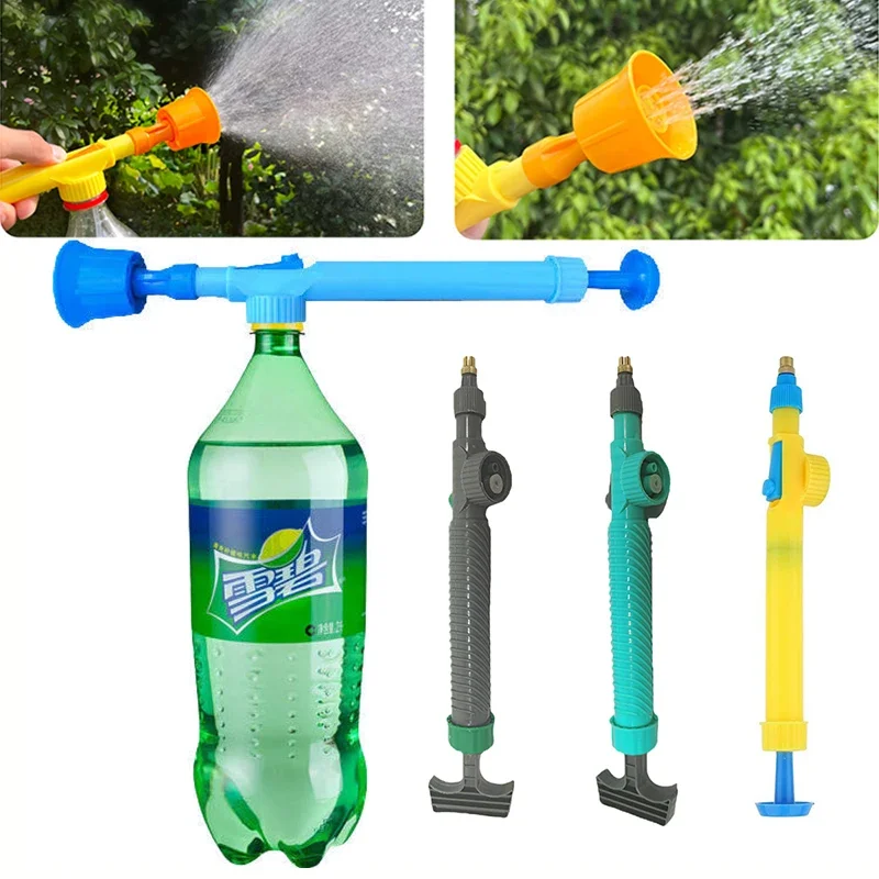 3-Styles High Pressure Air Pump Manual Sprayer Adjustable Drink Bottle Spray Head Nozzle Garden Watering Tool Sprayer Hand Tools
3-Styles High Pressure Air Pump Manual Sprayer Adjustable Drink Bottle Spray Head Nozzle Garden Watering Tool Sprayer Hand Tools
