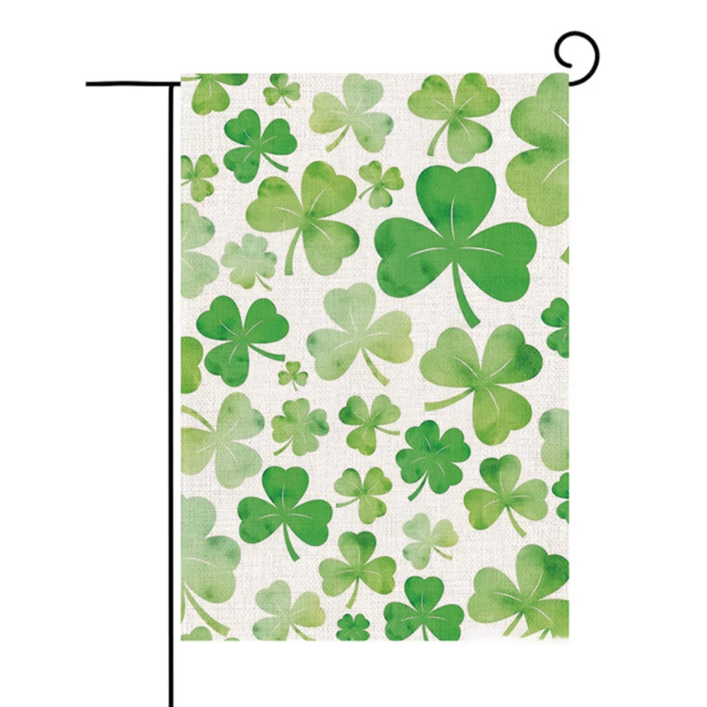Shamrock Garden Flag Vertical St Patrick's Day Lucky Clover Burlap Flag Outdoor Garden Yard Decoration
Shamrock Garden Flag Vertical St Patrick's Day Lucky Clover Burlap Flag Outdoor Garden Yard Decoration