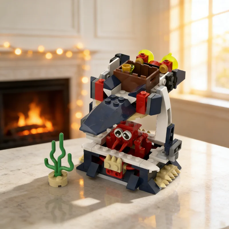 148pcs MOC Fischfang Raumschiff Creator 3 1 Model Building Blocks Festival Gifts Architecture Toys DIY Creative Idea Education
148pcs MOC Fischfang Raumschiff Creator 3 1 Model Building Blocks Festival Gifts Architecture Toys DIY Creative Idea Education