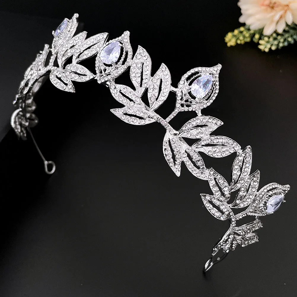 Rhinestone Crown Accessory Zinc Alloy Headdress Delicate Headdress Wedding Party Girls Bridal Headwear Decorative
Rhinestone Crown Accessory Zinc Alloy Headdress Delicate Headdress Wedding Party Girls Bridal Headwear Decorative