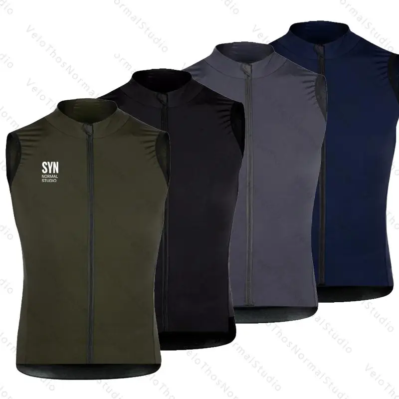 Men's Cycling Vest Sleeveless Cycling Jersey SYN NORMAL STUDIO Windproof Sports Run Road Mountain Gilet Bicycle Vest 2026 Summer
Men's Cycling Vest Sleeveless Cycling Jersey SYN NORMAL STUDIO Windproof Sports Run Road Mountain Gilet Bicycle Vest 2026 Summer