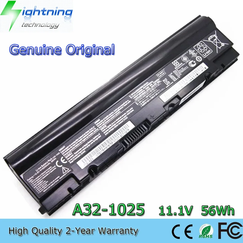 Оригинальный аккумулятор для ноутбука A32-1025 10,8 В 5200 мАч для Asus Eee PC 1025C 1025C 1225 1225B 1225C R052CE
Оригинальный аккумулятор для ноутбука A32-1025 10,8 В 5200 мАч для Asus Eee PC 1025C 1025C 1225 1225B 1225C R052CE