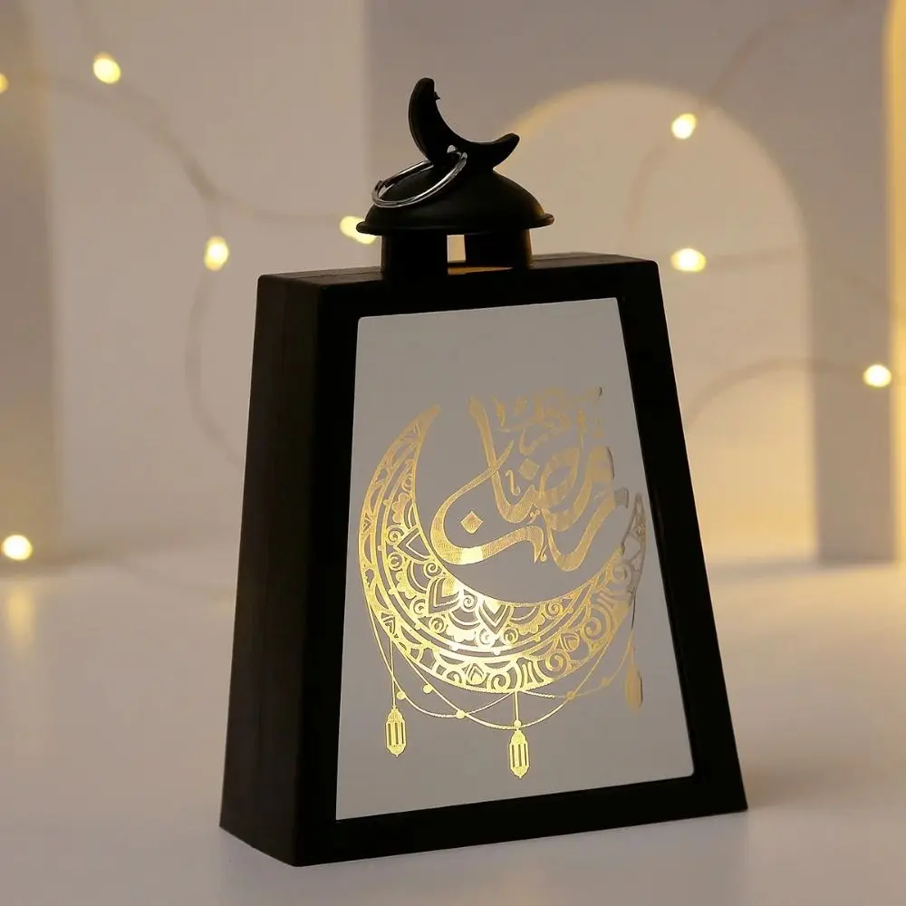Trapezoid Ramadan Lantern Light Retro Multicolor Eid Al-Fitr Lighting Star Moon Castle Warm Light Electric Candle
Trapezoid Ramadan Lantern Light Retro Multicolor Eid Al-Fitr Lighting Star Moon Castle Warm Light Electric Candle