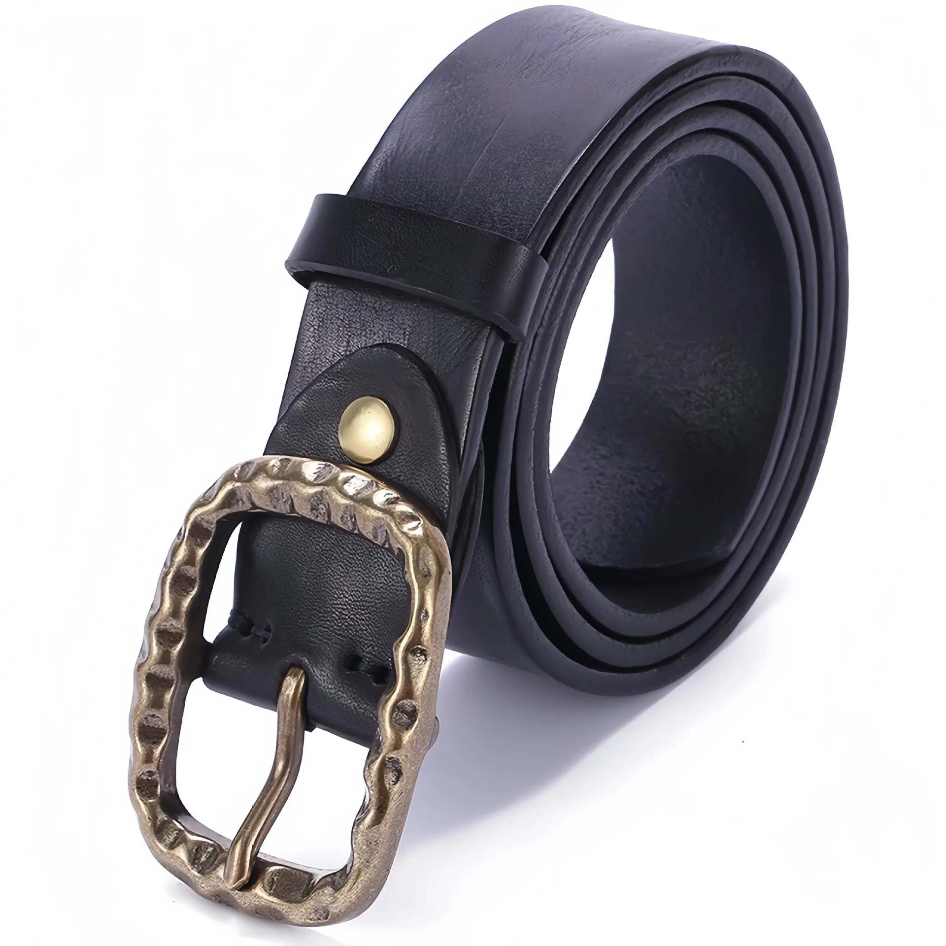 Men's Belt Cowhide Pure Copper Cowhide Belt Strong and Durable Leather Belt Scalper Belt Luxury Leather Belt Men
Men's Belt Cowhide Pure Copper Cowhide Belt Strong and Durable Leather Belt Scalper Belt Luxury Leather Belt Men