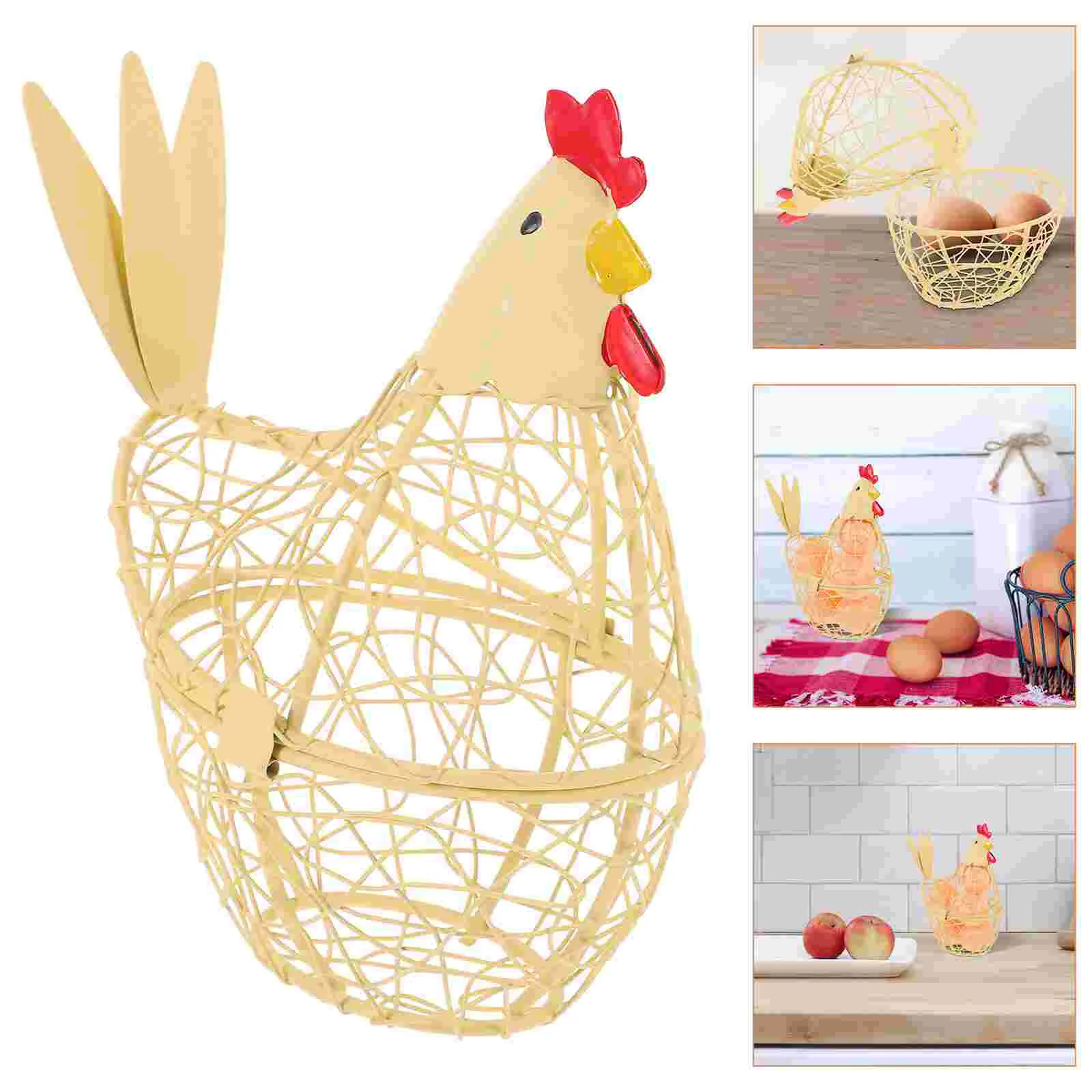 Wrought Iron Egg Basket Reliable Holder Kitchen Supply Home Design Mesh Wire Storage Baskets Desktop Decorative Portable
Wrought Iron Egg Basket Reliable Holder Kitchen Supply Home Design Mesh Wire Storage Baskets Desktop Decorative Portable