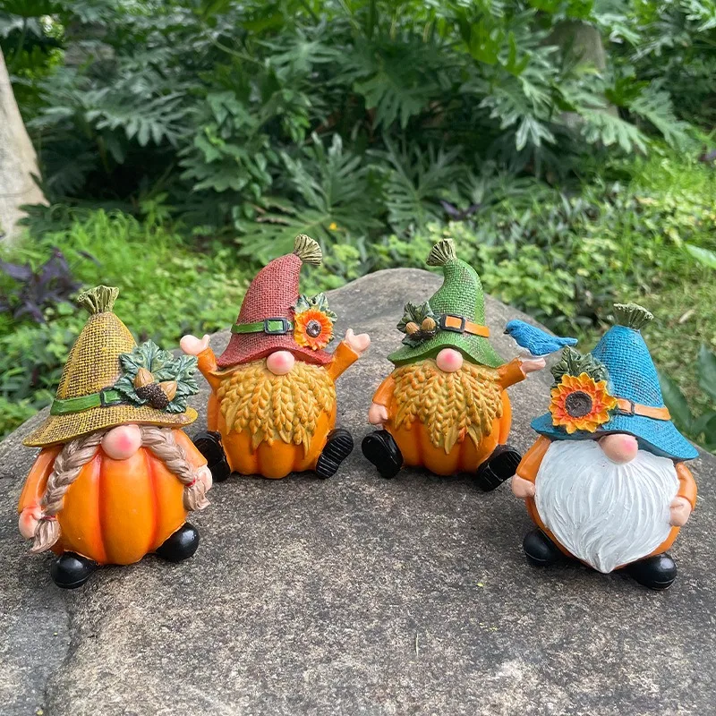 Autumn Harvest Dwarf Pumpkin Gnome Resin Figurine Cartoon Collectible Home & Garden Decor for Fall Yard & Indoor Ornaments
Autumn Harvest Dwarf Pumpkin Gnome Resin Figurine Cartoon Collectible Home & Garden Decor for Fall Yard & Indoor Ornaments