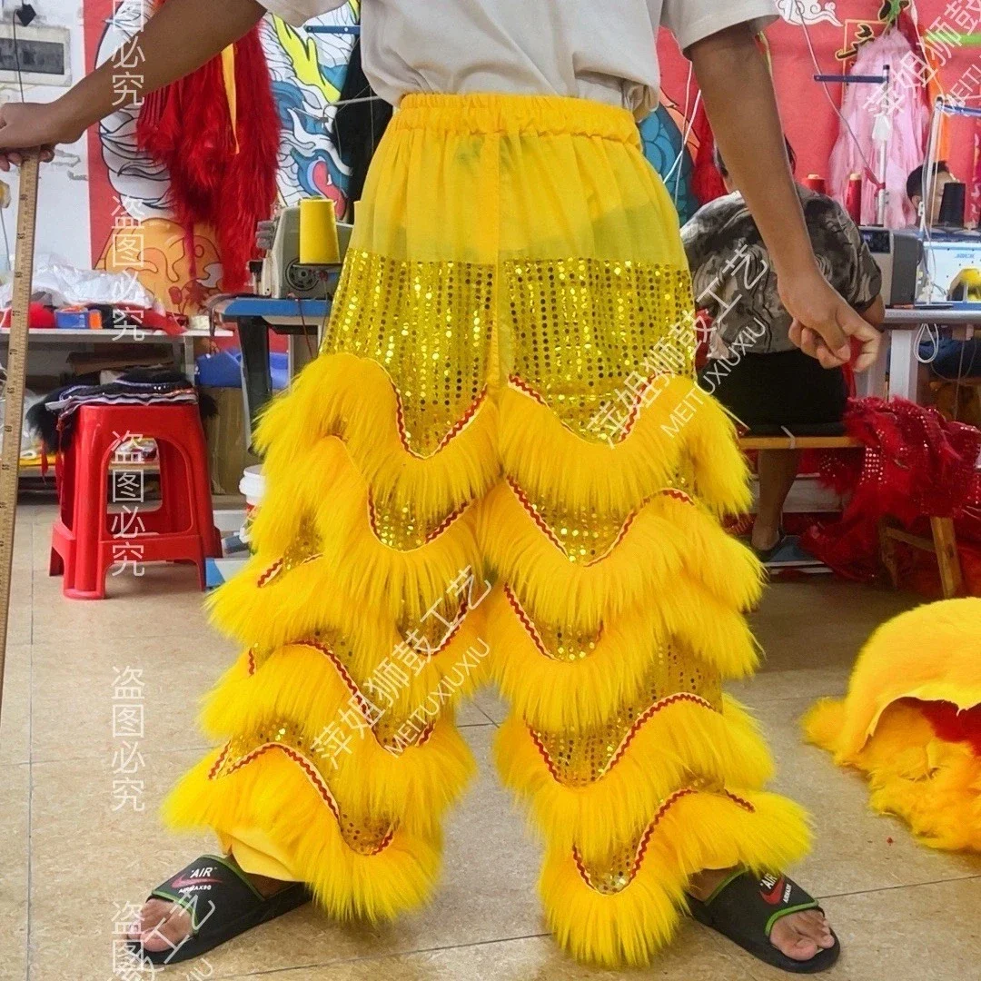 Wool Lion Dance Pants for Adults Customize Shiny Chinese Festival Clothing Stage Performance Accessories Fur Pants 105cm
Wool Lion Dance Pants for Adults Customize Shiny Chinese Festival Clothing Stage Performance Accessories Fur Pants 105cm