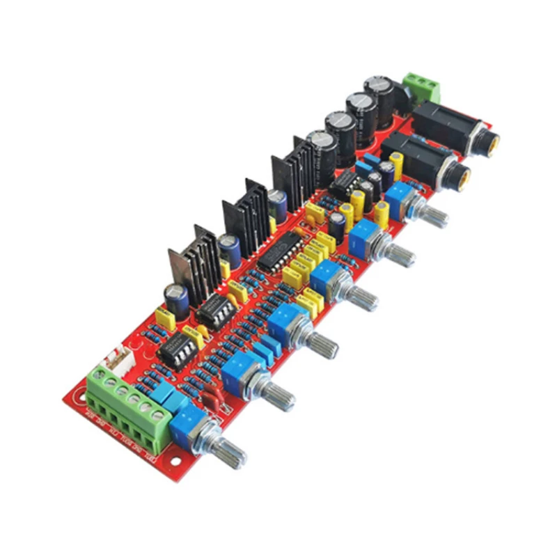 Microphone Karaoke Tone Board PT2399 NE5532 Mixer Panel High and Bass Adjustment AC12V - 15 v power supply
Microphone Karaoke Tone Board PT2399 NE5532 Mixer Panel High and Bass Adjustment AC12V - 15 v power supply