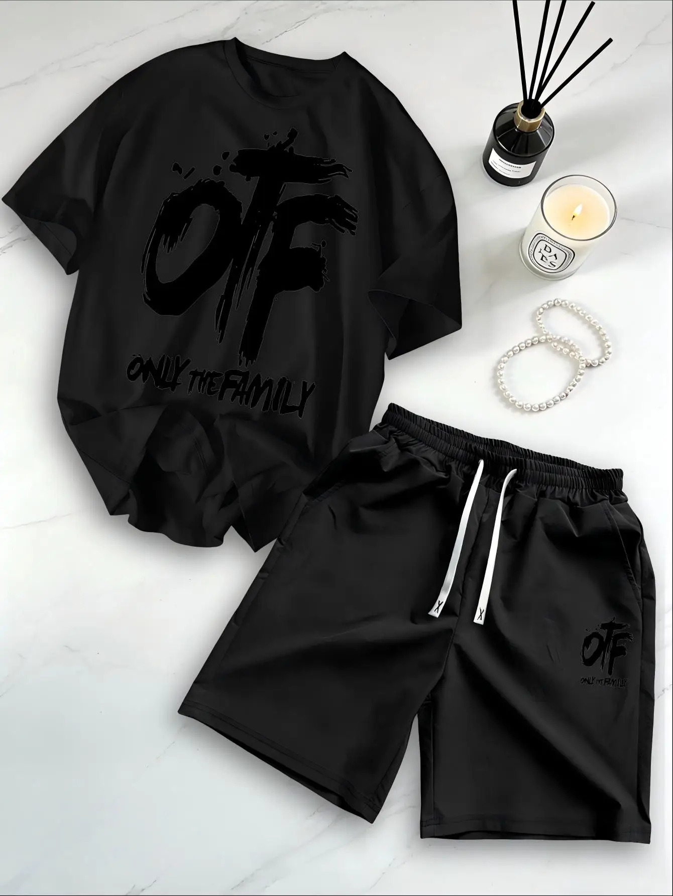 2026 Summer New Men's Short-Sleeved Set - Street Style Simple and Casual Fashionable Comfortable Soft 3D Letter Pattern Print
2026 Summer New Men's Short-Sleeved Set - Street Style Simple and Casual Fashionable Comfortable Soft 3D Letter Pattern Print