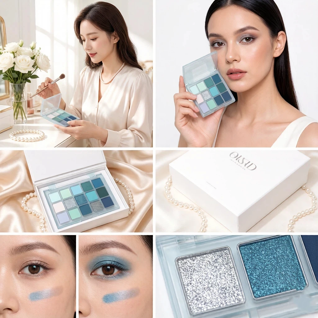 Ucanbe 15-Color Eyeshadow Palette Mint Water Green Apple National Style Misty Rain Play Makeup Qingluan Blue
Ucanbe 15-Color Eyeshadow Palette Mint Water Green Apple National Style Misty Rain Play Makeup Qingluan Blue