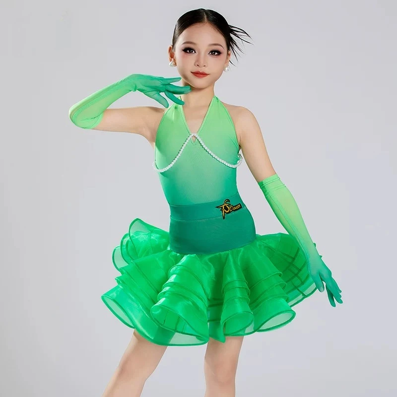 2026 New Children'S Ballroom Dance Competition Dress Girls Bright Color Latin Dance Performance Suits Stage Training Suit
2026 New Children'S Ballroom Dance Competition Dress Girls Bright Color Latin Dance Performance Suits Stage Training Suit