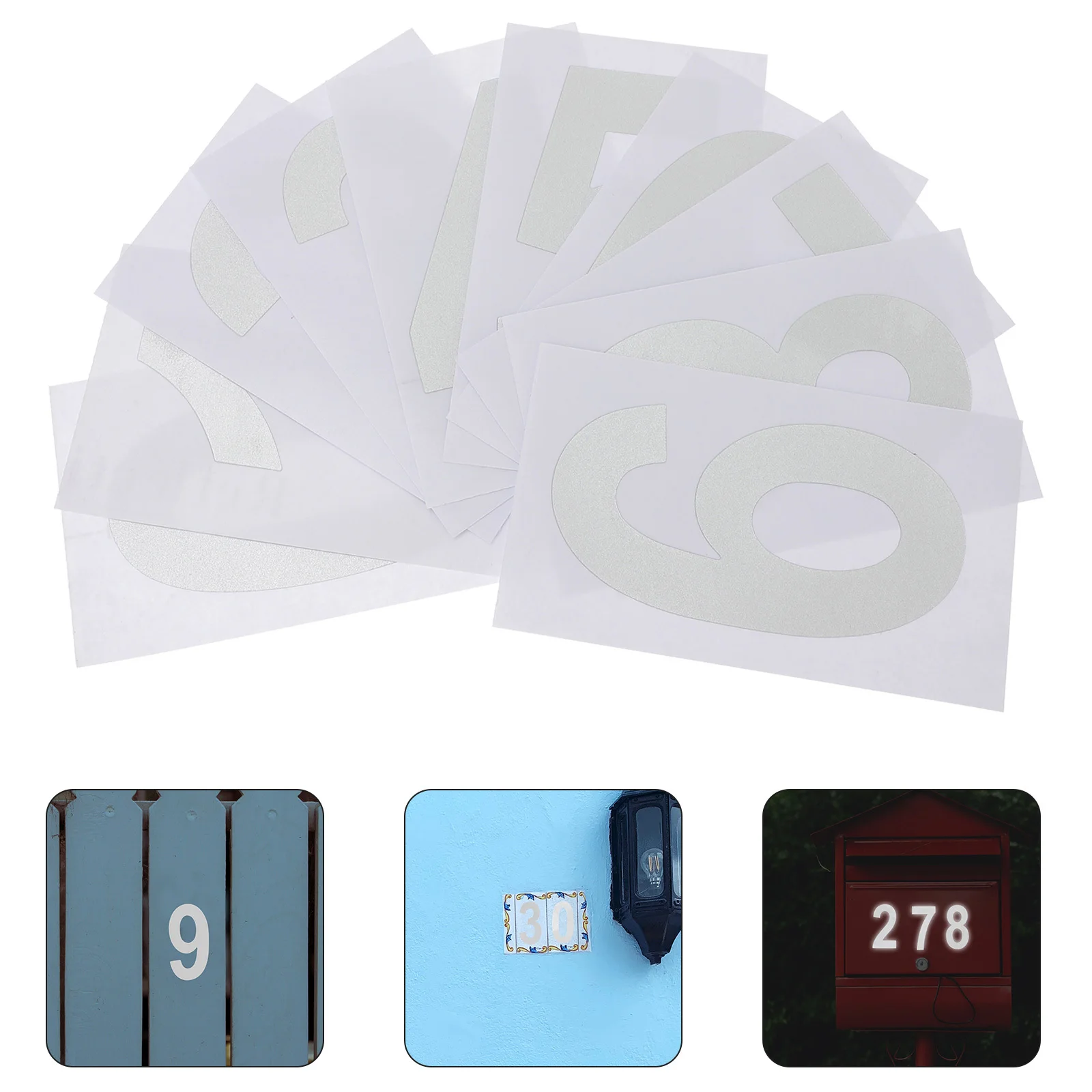 5Sets Reflective Mailbox Numbers Decals Durable Self-Adhesive Address Number Stickers for Outside Mailbox Number Decals 
5Sets Reflective Mailbox Numbers Decals Durable Self-Adhesive Address Number Stickers for Outside Mailbox Number Decals