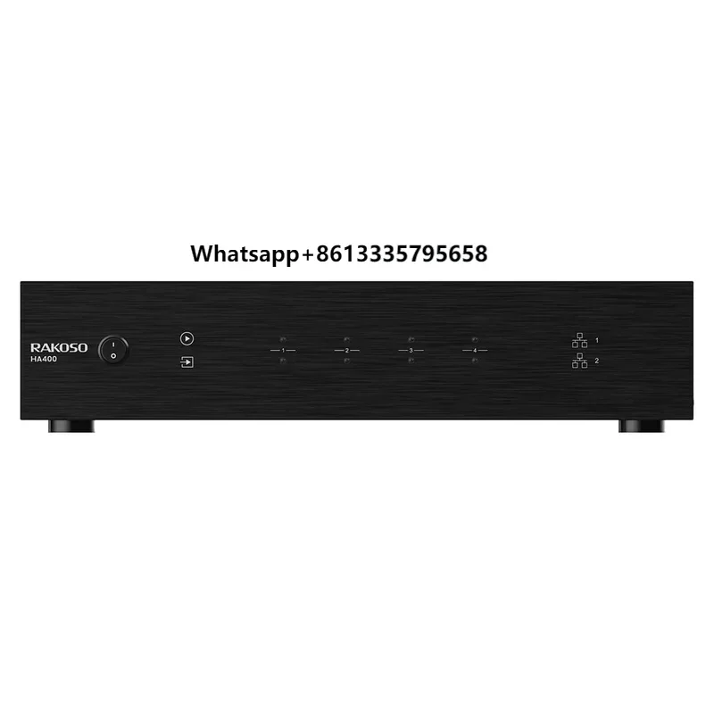 HA400 Hi-Fi 4-зонный усилитель Airplay аудиооборудование Multizone умный дом аудиоустройство встроенный усилитель
HA400 Hi-Fi 4-зонный усилитель Airplay аудиооборудование Multizone умный дом аудиоустройство встроенный усилитель
