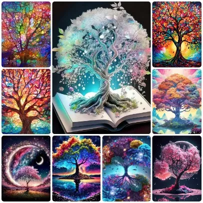 Whimsical Rainbow Magic Tree Puzzle Collection, Mystical Nature Fantasy Home Decor Gift Educational Brain Game for All Ages
Whimsical Rainbow Magic Tree Puzzle Collection, Mystical Nature Fantasy Home Decor Gift Educational Brain Game for All Ages
