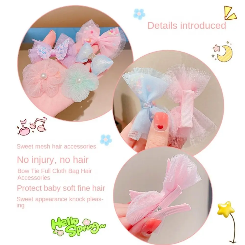 10 шт., новая милая заколка для волос, кружевная сетчатая заколка с бантом принцессы, милые аксессуары для волос для детей
10 шт., новая милая заколка для волос, кружевная сетчатая заколка с бантом принцессы, милые аксессуары для волос для детей