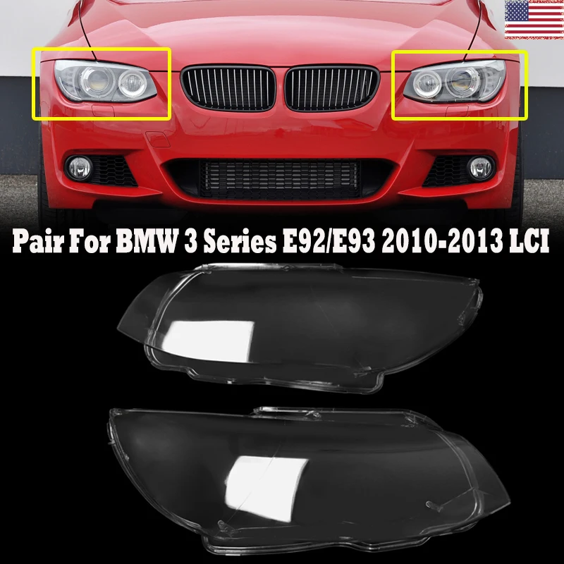 Для BMW 3 серии 2010-2014 LCI E92 E93 крышка объектива фары абажур левый + правый
Для BMW 3 серии 2010-2014 LCI E92 E93 крышка объектива фары абажур левый + правый