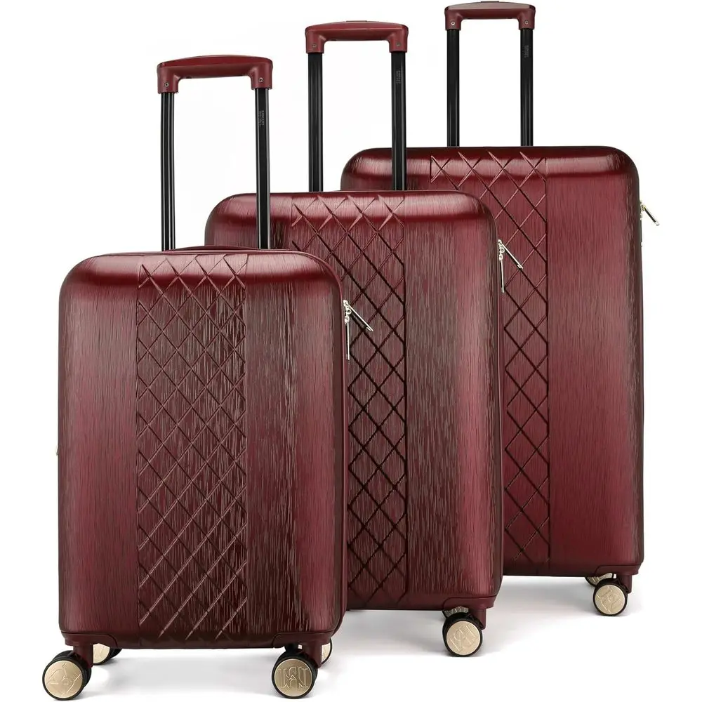 Diamond Hardside Expandable Spinner Luggage Set (3 Piece) - Black Stripes
Diamond Hardside Expandable Spinner Luggage Set (3 Piece) - Black Stripes