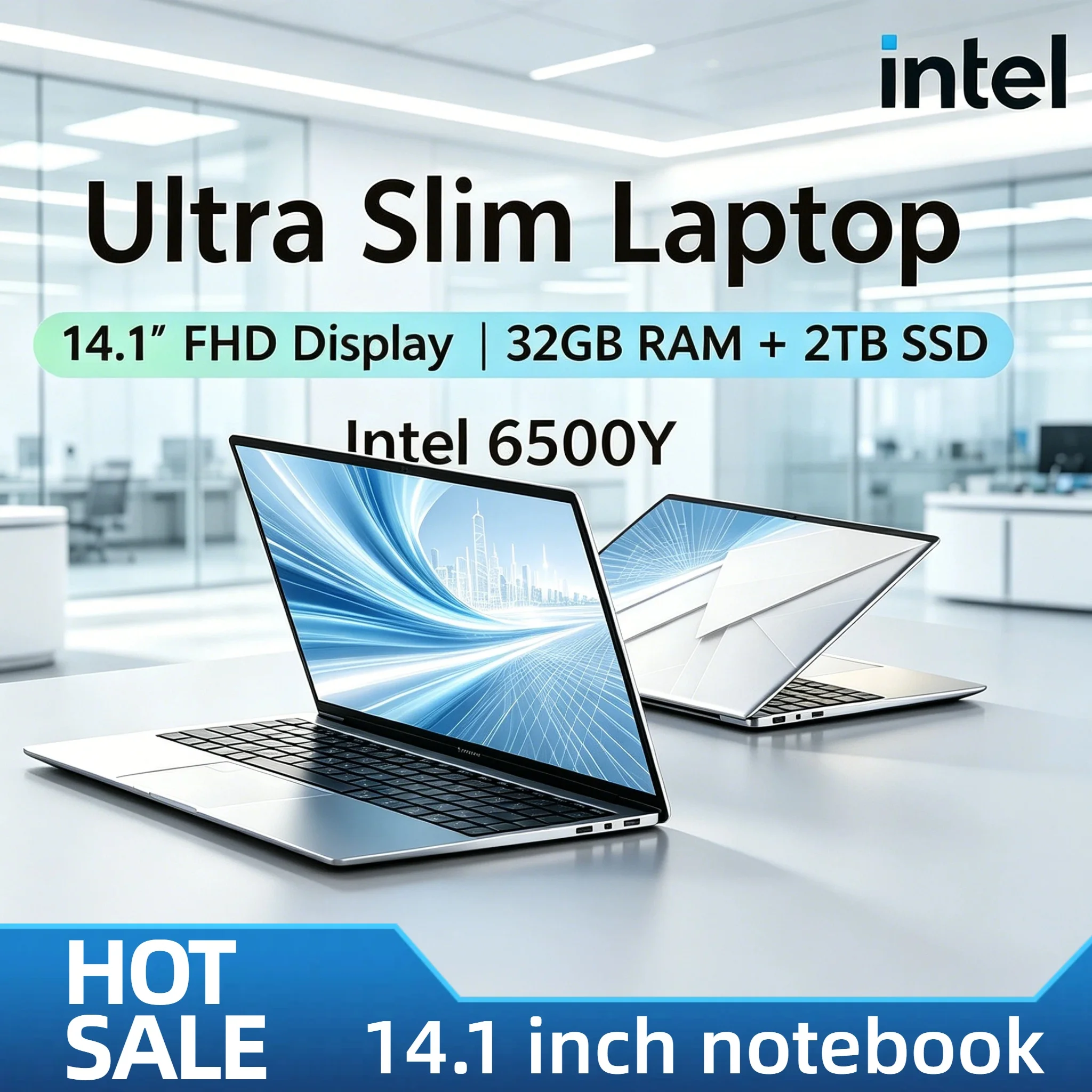 Intel 6500Y 14.1 Inch Ultra Light Laptop 2C4T 1.1 3.4GHz 32GB RAM 2TB PCIe SSD 5000mAh Backlit Fingerprint V30 A1 Max
Intel 6500Y 14.1 Inch Ultra Light Laptop 2C4T 1.1 3.4GHz 32GB RAM 2TB PCIe SSD 5000mAh Backlit Fingerprint V30 A1 Max