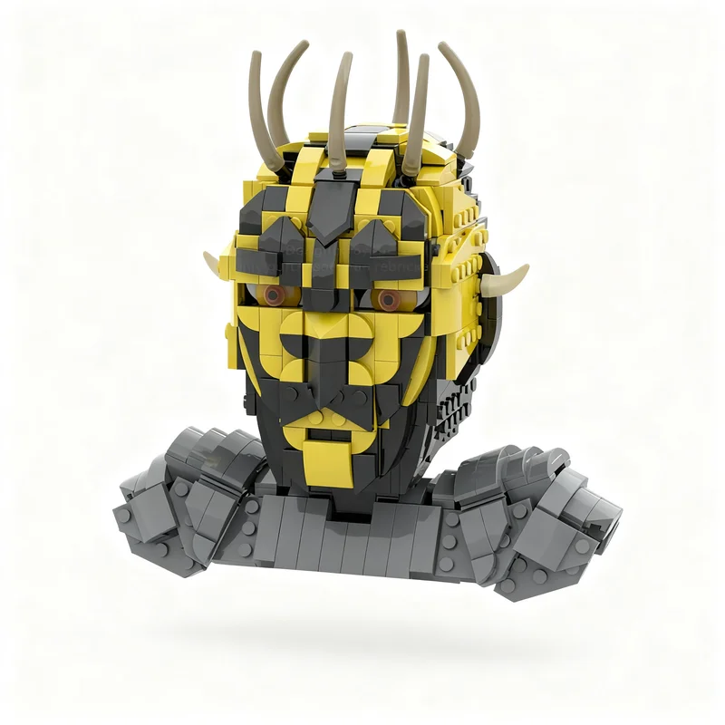 678PCS MOC Space War Savage Opress Helmet Collection Model DIY Creative Ideas Child Toy Assembly Puzzle Birthday Gift Custom Set
678PCS MOC Space War Savage Opress Helmet Collection Model DIY Creative Ideas Child Toy Assembly Puzzle Birthday Gift Custom Set