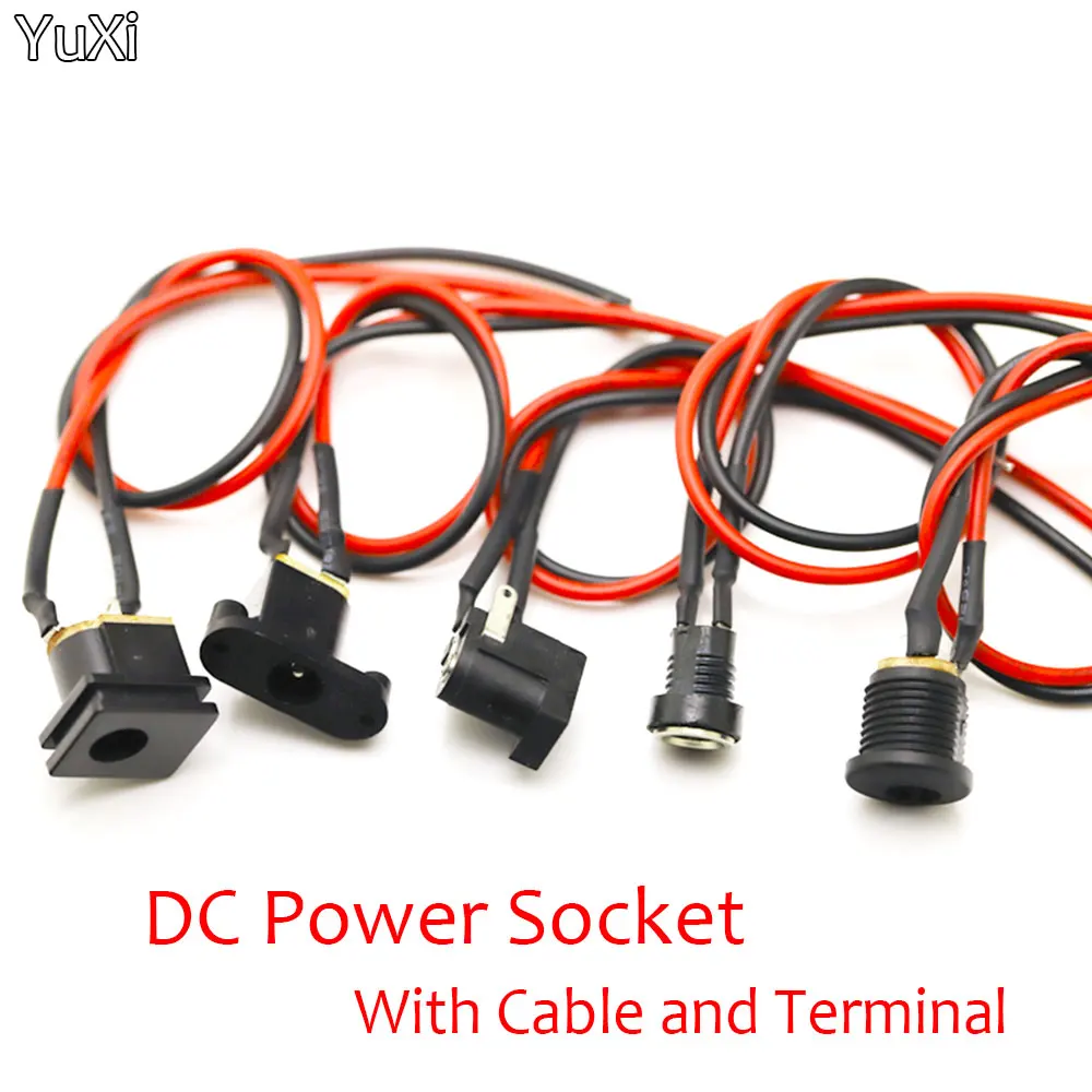 DC Power Cable DC022 DC018 DC015 DC Female Jack Panel Mount Charing Socket to XH PH VH Terminal 2Pin Male Plug Wire Connector
DC Power Cable DC022 DC018 DC015 DC Female Jack Panel Mount Charing Socket to XH PH VH Terminal 2Pin Male Plug Wire Connector