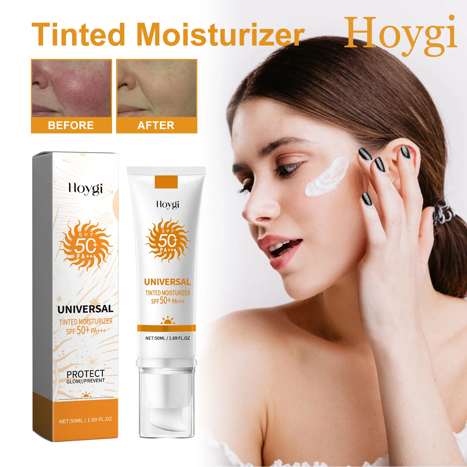 Natural Face Sunscreen Foundation Cream Outdoor Protects Face Sunblock Moisturizing Glowing Repair Damaged Skin Spf50+ Cream
Natural Face Sunscreen Foundation Cream Outdoor Protects Face Sunblock Moisturizing Glowing Repair Damaged Skin Spf50+ Cream
