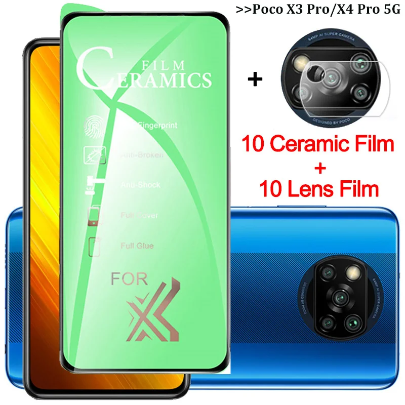 1~10 Pcs, Soft HD Ceramic Glass for Poco X4 GT X3 Pro NFC 5G Screen Protector Poco F4 M4 M3 Pro Camera Film Xiaomi Poco x 4 gt
1~10 Pcs, Soft HD Ceramic Glass for Poco X4 GT X3 Pro NFC 5G Screen Protector Poco F4 M4 M3 Pro Camera Film Xiaomi Poco x 4 gt