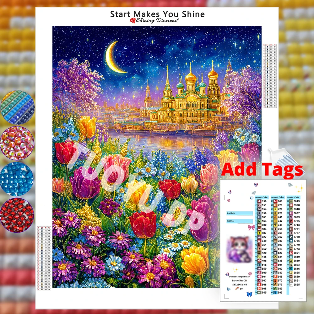 Resin Fairy Dust Crystal Diy Diamond Flower Sea In Moonlit Night 5d Full Diamond Art Set Mosaic Home Decoration
Resin Fairy Dust Crystal Diy Diamond Flower Sea In Moonlit Night 5d Full Diamond Art Set Mosaic Home Decoration