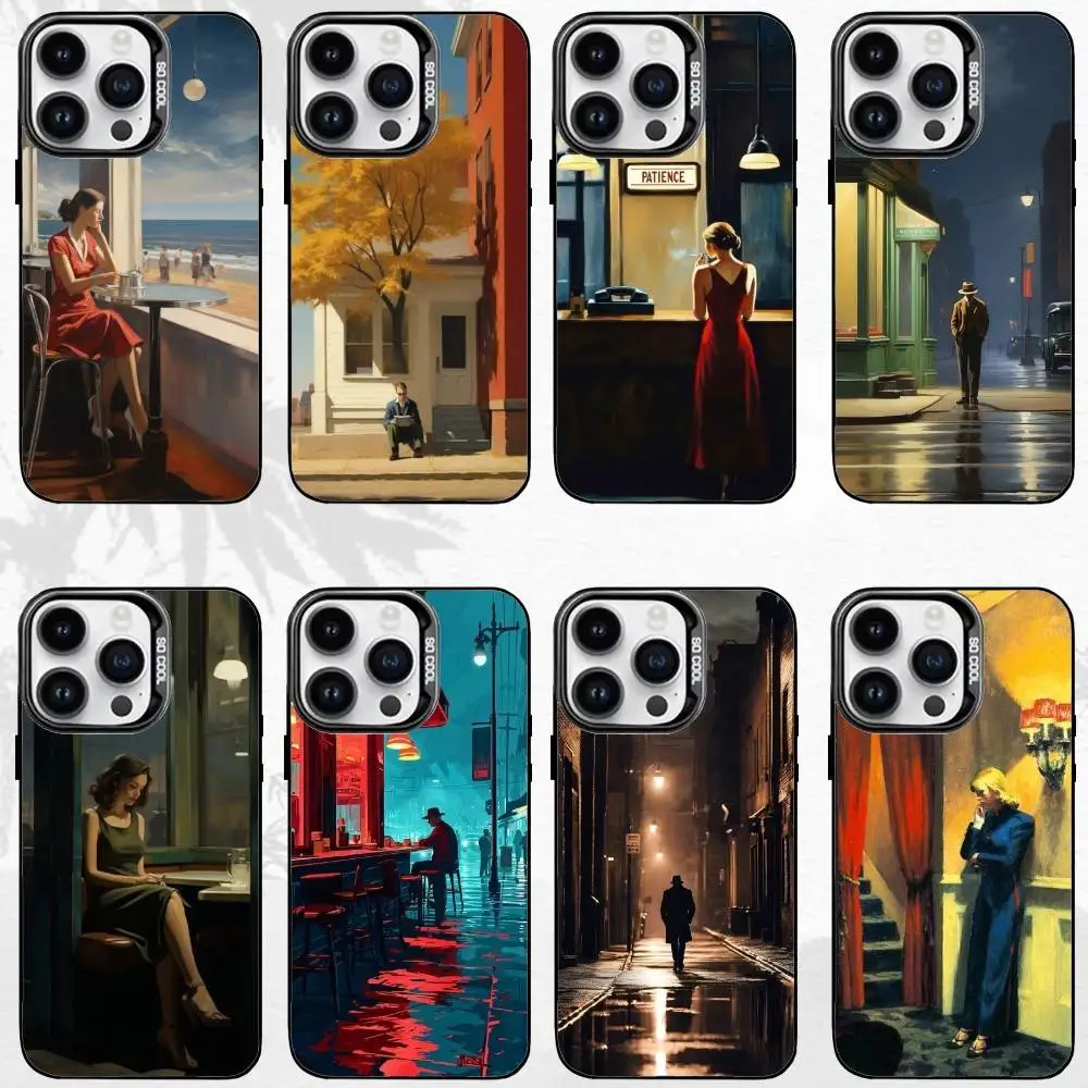 Art E-Edward H-Hopper Phone Case For iPhone17,16,15,14,13,12,11 Plus,Pro Max Black Matte Shockproof Cover
Art E-Edward H-Hopper Phone Case For iPhone17,16,15,14,13,12,11 Plus,Pro Max Black Matte Shockproof Cover