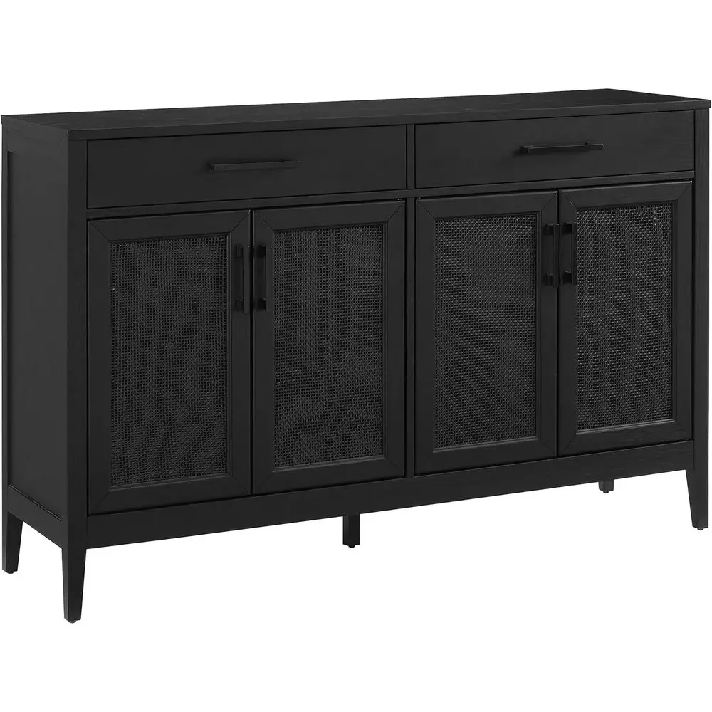 Contemporary Sideboard Buffet Cabinet with Storage Drawers, Kitchen & Dining, Black
Contemporary Sideboard Buffet Cabinet with Storage Drawers, Kitchen & Dining, Black