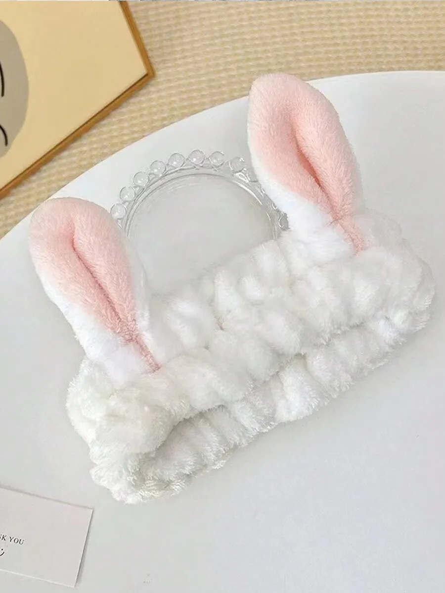 Rabbit Ear Headband For Face Washing Mask Fixing Non-Slip Plush Hair Hoop For Women And Men Home Travel Use
Rabbit Ear Headband For Face Washing Mask Fixing Non-Slip Plush Hair Hoop For Women And Men Home Travel Use