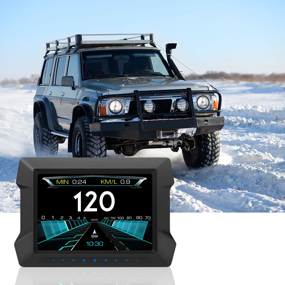 Автомобильная электроника OBD2 GPS, функция распознавания наклона, двойная система P22, дисплей на лобовом стекле со спидометром и сигнализацией превышения скорости и низкого напряжения
Автомобильная электроника OBD2 GPS, функция распознавания наклона, двойная система P22, дисплей на лобовом стекле со спидометром и сигнализацией превышения скорости и низкого напряжения