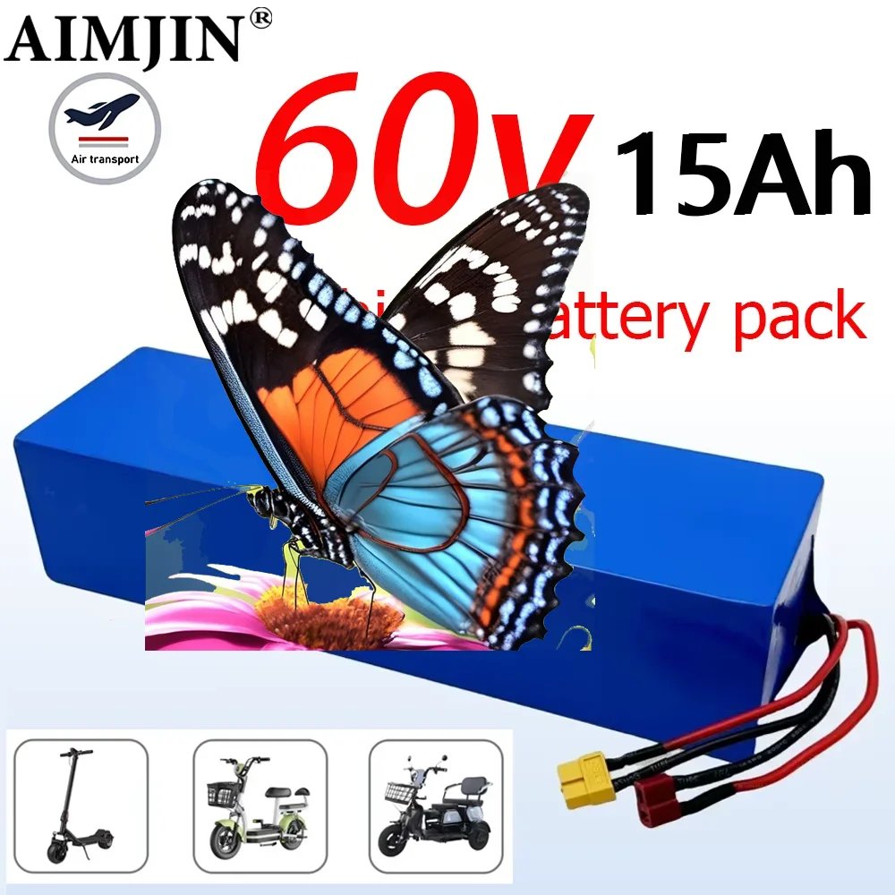 15Ah 60V 16s4p lithium-ion battery pack 60V 15000mAH 2000W electric battery, built-in 50A BMS
15Ah 60V 16s4p lithium-ion battery pack 60V 15000mAH 2000W electric battery, built-in 50A BMS